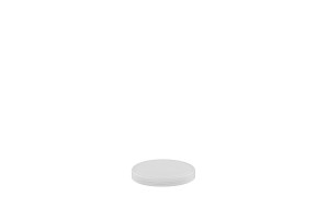 PHARMACEUTICAL SCREW CAP TYPE 16 "A" WHITE WITHOUT TIGHT LIP 250/600 ml PP - RIBBED EDGES